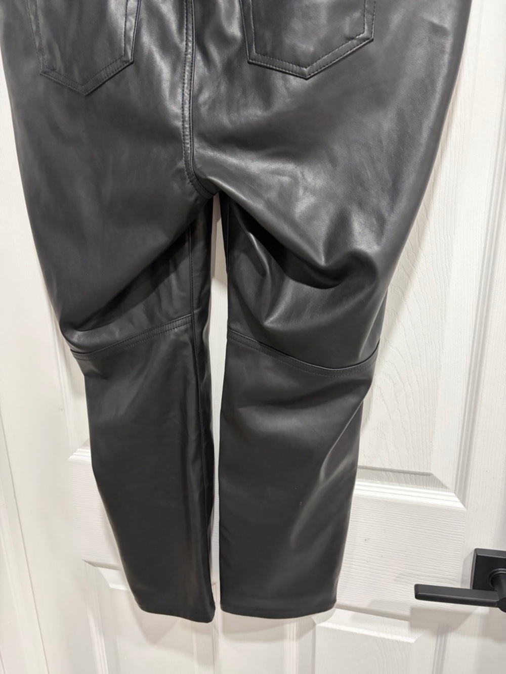 2/$30 torrid Deep Black Perfect Skinny Faux Leather High Rise Pants 16 Short NWT - Picture 5 of 10